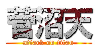 菅沼天 (attack on titan)