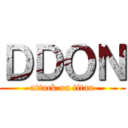ＤＤＯＮ (attack on titan)