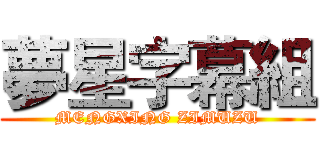 夢星字幕組 (MENGXING ZIMUZU)