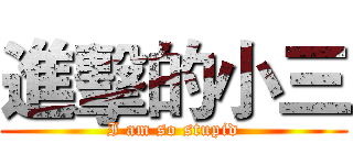 進擊的小三 (I am so stupid)