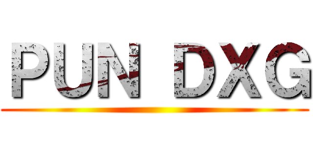 ＰＵＮ ＤＸＧ ()