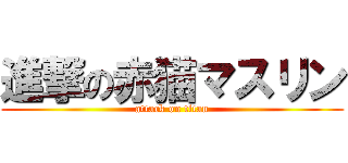 進撃の赤猫マスリン (attack on titan)