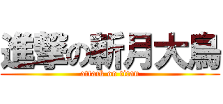 進撃の斬月大鳥 (attack on titan)