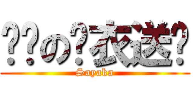进击の买衣送裤 (Sayaka)
