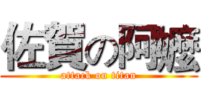 佐賀の阿嬤 (attack on titan)