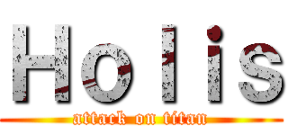Ｈｏｌｉｓ (attack on titan)
