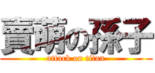 賣萌の孫子 (attack on titan)