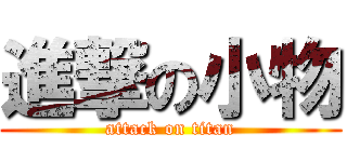 進撃の小物 (attack on titan)