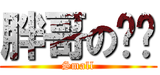 胖哥の鸡鸡 (Small)