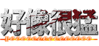 好像很猛 (YOOOOOOOOOOOOOOO)