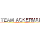 ＴＥＡＭ ＡＣＫＥＲＭＡＮ (femenino)
