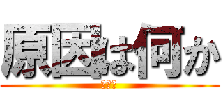 原因は何か (第三番)