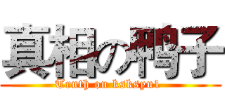 真相の鸭子 (Truth on ksksyu1 )
