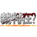 裁判在哪 (where is my father)