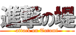 進撃の堤 (attack on Tutumi)