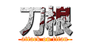 刀根 (attack on titan)