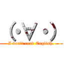 （・∀・） (I don't read English.)