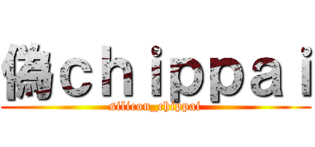 偽ｃｈｉｐｐａｉ (silicon_chippai)