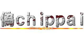 偽ｃｈｉｐｐａｉ (silicon_chippai)