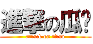 進撃の瓜ㄦ (attack on titan)