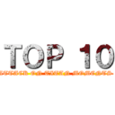ＴＯＰ １０ (ATTACK ON TITAN MOMENTS )