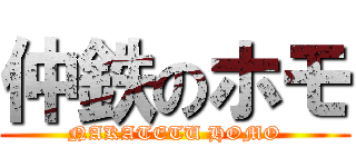 仲鉄のホモ (NAKATETU HOMO)