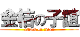 金桔の子誼 (attack on titan)