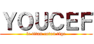 ＹＯＵＣＥＦ (le titan coton tige)