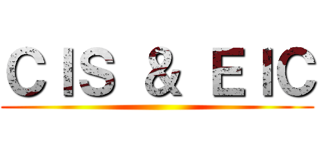 ＣＩＳ ＆ ＥＩＣ ()