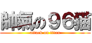 帥氣の９６猫 (attack on titan)