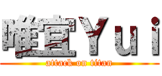 唯宜Ｙｕｉ (attack on titan)