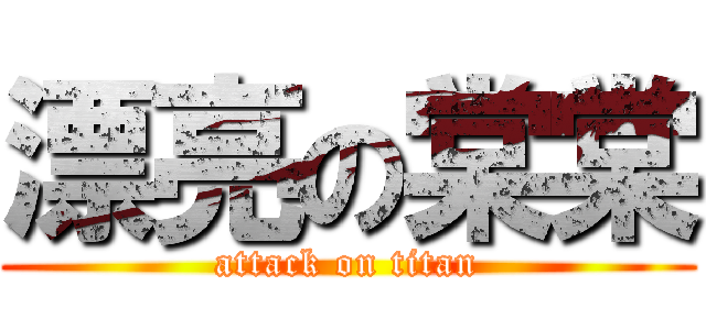 漂亮の棠棠 (attack on titan)