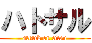 ハトサル (attack on titan)