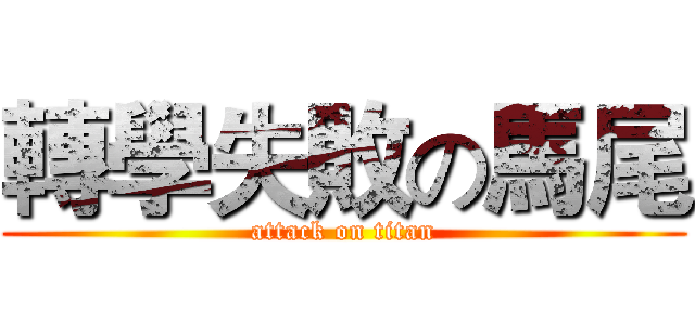 轉學失敗の馬尾 (attack on titan)