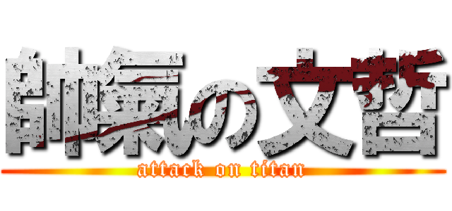 帥氣の文哲 (attack on titan)
