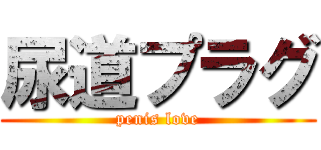 尿道プラグ (penis love)