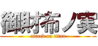 御財布ノ実 (attack on titan)