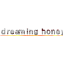 ｄｒｅａｍｉｎｇ ｈｏｎｅｙ (attack on youtube)