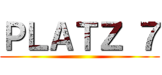 ＰＬＡＴＺ ７ ()