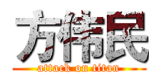方伟民 (attack on titan)