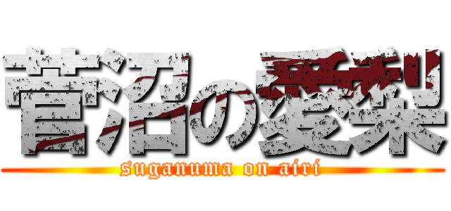 菅沼の愛梨 (suganuma on airi)