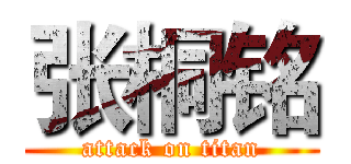 张桐铭 (attack on titan)