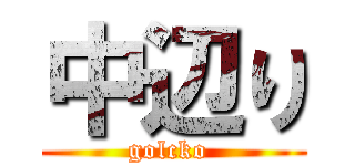 中辺り (golcko )