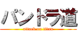 パンドラ道 (attack on titan)