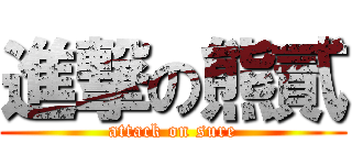 進撃の熊貳 (attack on sure)