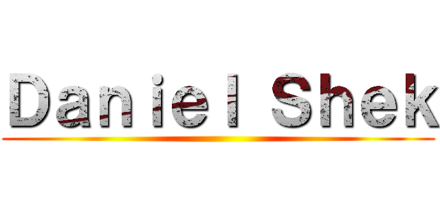Ｄａｎｉｅｌ Ｓｈｅｋ ()