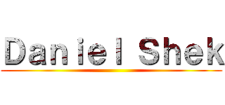 Ｄａｎｉｅｌ Ｓｈｅｋ ()