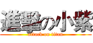 進擊の小紫 (attack on titan)