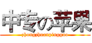 中专の苹果 (zhongzhuanpingguo)