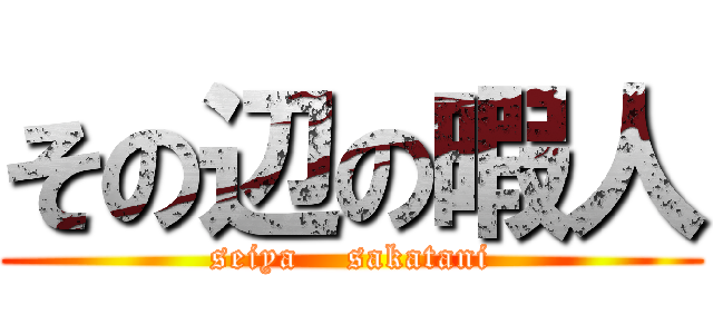その辺の暇人 (seiya    sakatani)
